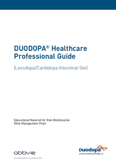 Bild på DUODOPA Healthcare Professional Guide